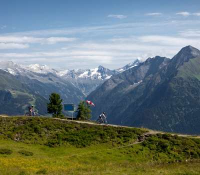 Mountainbike Strecke Mayrhofen