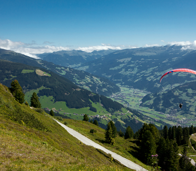 Paragleiten im Zillertal