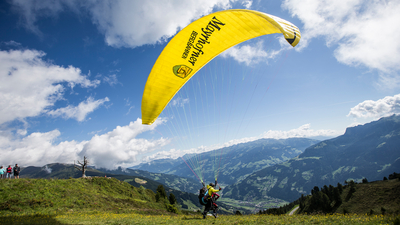 Paragleiten am Actionberg Penken