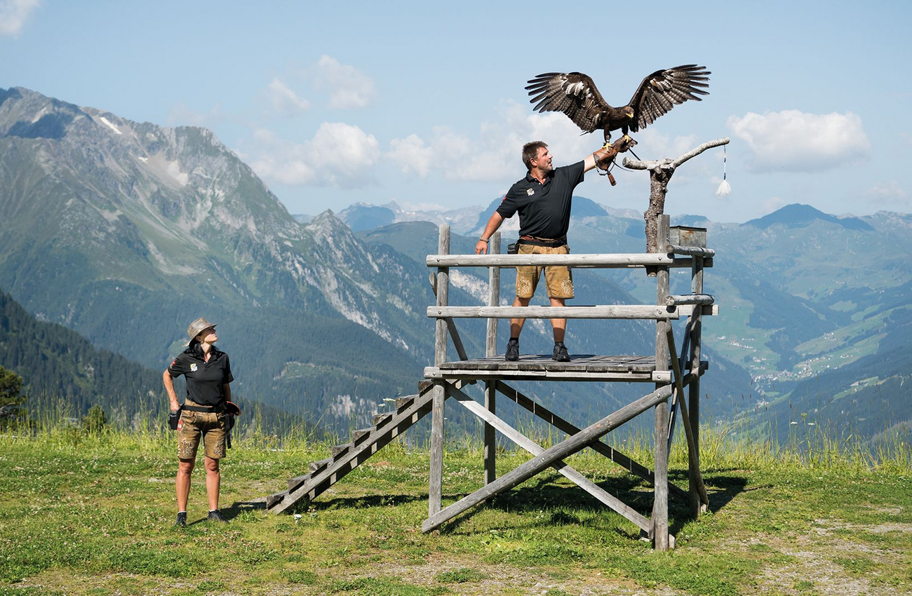 Adlerbühne Ahorn bei den Mayrhofner Bergbahnen