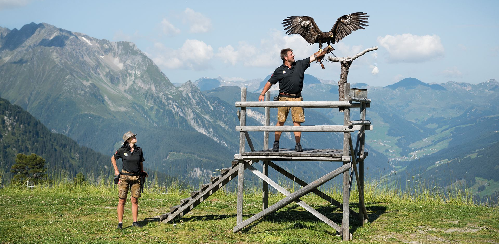 Adlerbühne Ahorn bei den Mayrhofner Bergbahnen