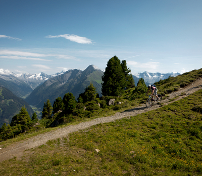 Mountainbike Wege Berge Mayrhofen